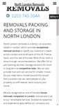 Mobile Screenshot of northlondonremovals.com